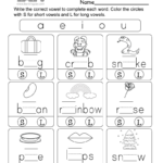 1st Grade English Worksheets Free Printables