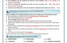 20 Automotive Worksheets For Highschool Students Simple Template Design