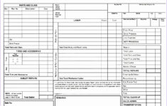 6 Free Auto Repair Invoice Template Excel Excel Templates