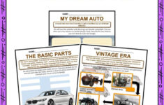 Automobile Facts Worksheets History Modern Cars For Kids