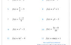 Inverse Functions In 2020 Worksheets Free Worksheets Maths Exam