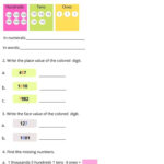 Large Number Worksheet Grade 3 Number Worksheets Class 3 Maths