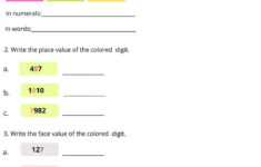 Large Number Worksheet Grade 3 Number Worksheets Class 3 Maths