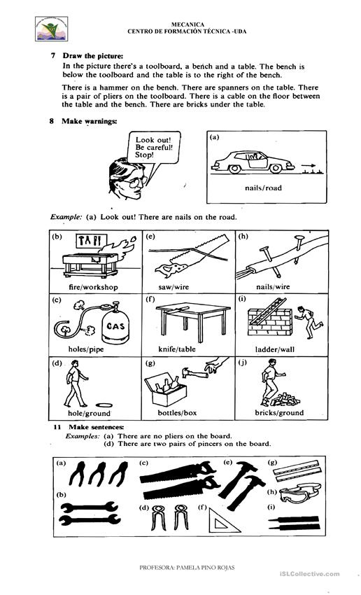 Printable Mechanic Worksheets Automotive Math Worksheets