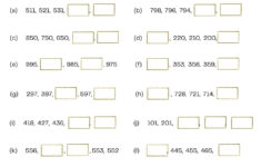 NUMBER PATTERNS WORKSHEET FOR GRADE 3 MATH EASY MATH In 2021