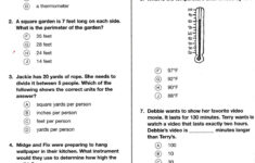 Out In Left Field Math Problems Of The Week 3rd Grade Assessment