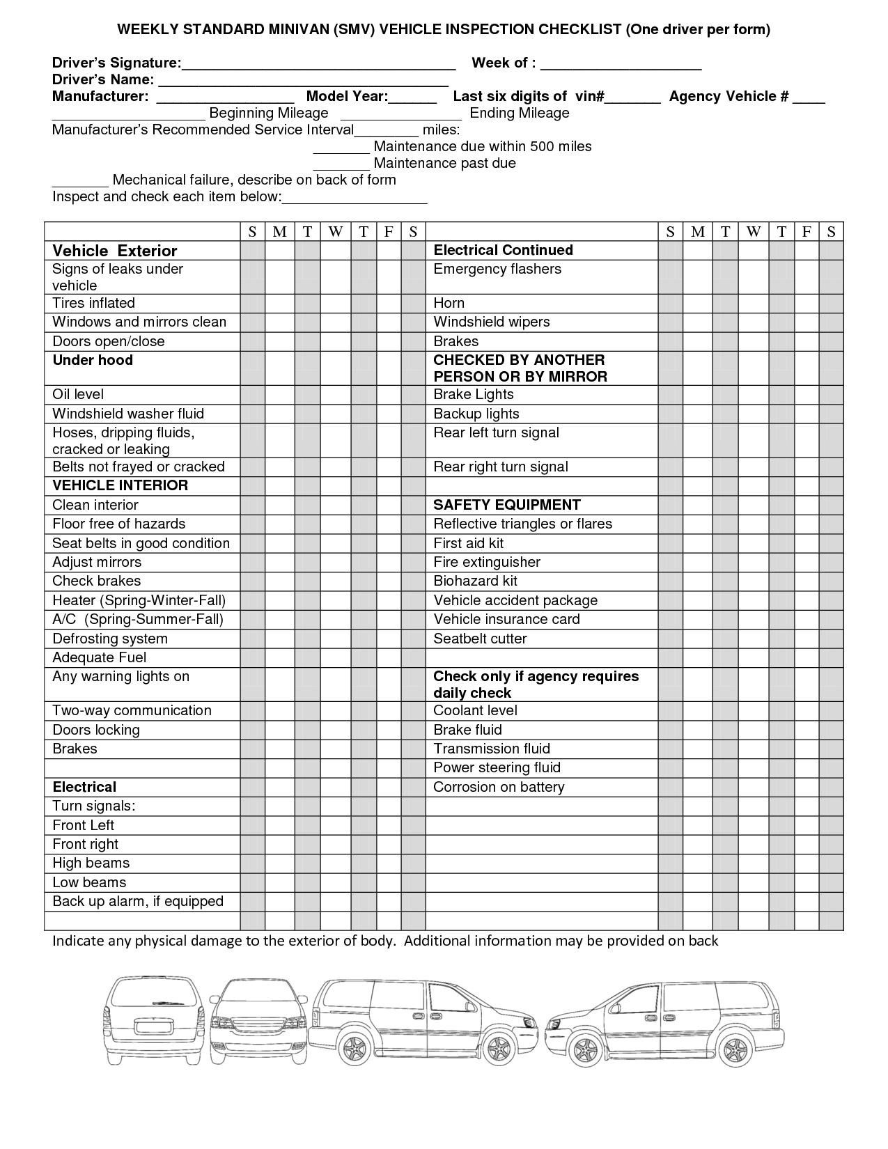 Vehicle Software For Windows Free Download Vehicle Inspection 