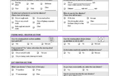 Vehicle Vibration Customer Diagnostic Worksheet